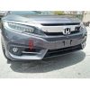 Honda Civic Front Fog Lamps Chrome Trim 2016-2021 thumbnail 2