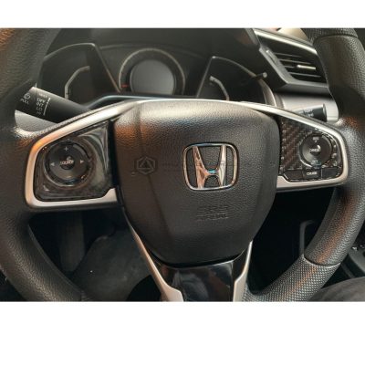 Honda Civic FC Steering Multimedia Carbon Fiber Trim 2016-2021
