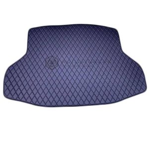 Honda Civic 7D Trunk Mat Black with Black Stitch 2016-2021