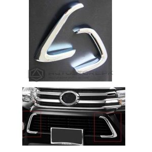 Toyota Hilux Revo Down Grill Chrome Trim 2016-2019