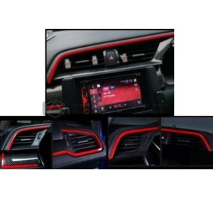 Honda Civic FC Dashboard Red Trim 2016-2021