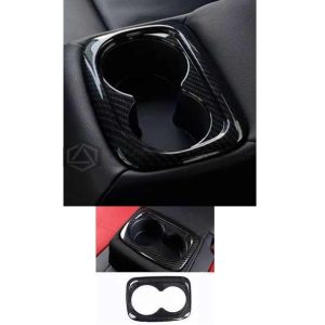 Honda Civic Cup Holder Carbon Fiber Trim 2016-2022