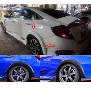 Honda Civic Type R Rear Fender 2016-2021