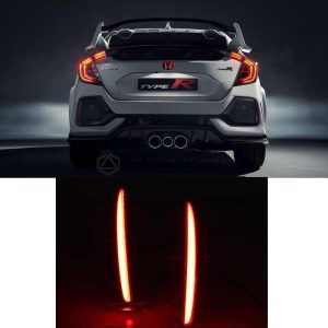 Honda Civic Type R Led Rear Reflectors 2016-2021