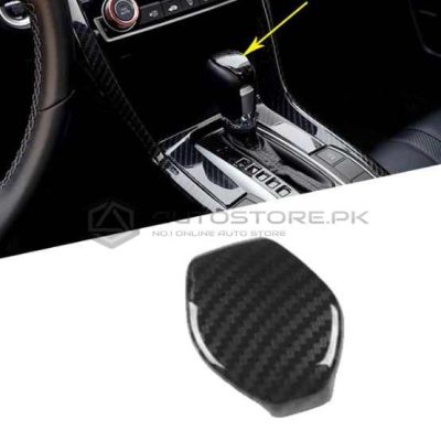 Honda Civic Gear knob Carbon Fiber Trim 2016-2021