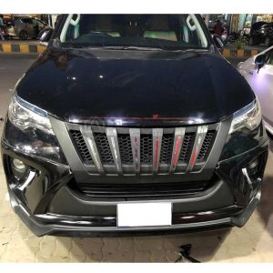 Toyota Fortuner Navara Style Front Chrome Grill 2016-2021