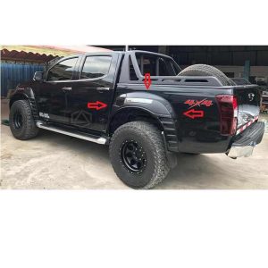 Isuzu D-Max Fender Flares V2 2018-2019