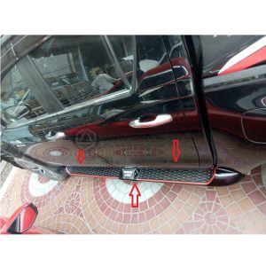 Isuzu D-Max Side Step White Line 2018-2019