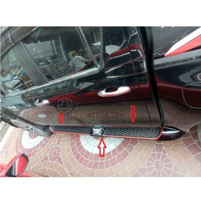 Isuzu D-Max Side Step White Line 2018-2019