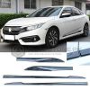 Honda Civic Carbon Fiber Lower Door Moulding 2016-2021 thumbnail 1