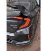 Honda Civic Cobra Double Bar Style Lava Tail Lamps 2016-2021 thumbnail 5