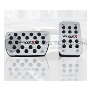 Honda Civic Brake & Trottle Pedals Silver 2016-2021