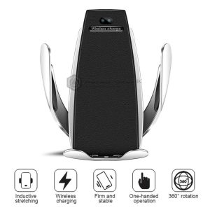 Wireless Sensing Automatic Car Wireless Charger Phone Holder & QC 3.0