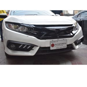 Honda Civic Fog lamp DRL Cover Mustang Style 2016-2021