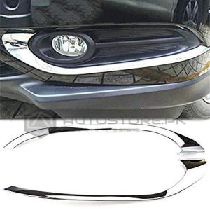 Honda Vezel Fog Lamp Cover Chrome Trim V2 2013-2021