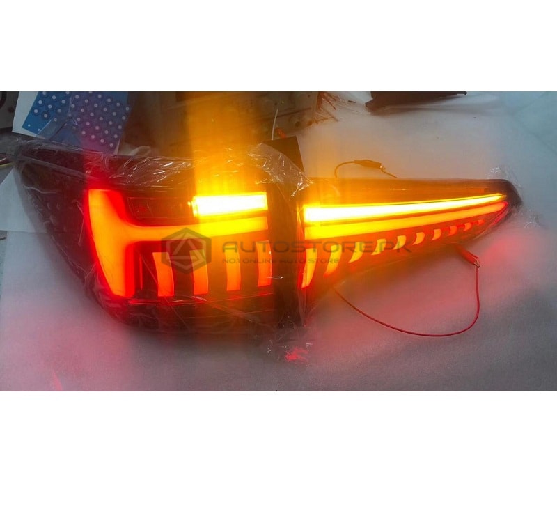 Toyota Fortuner Audi A7 Style Tail Lamps 2016-2021 - Autostore.pk