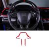 Honda Civic Steering Multimedia Red Trim 2016-2021 thumbnail 1