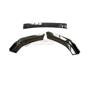 Toyota Corolla Front Splitter 3 Pcs Black 2016-2020