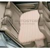 Universal Rear Car Seat Inflatable Air Mattress Beige thumbnail 2