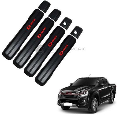 Isuzu D-Max Door Handle Cover Black 2018-2019