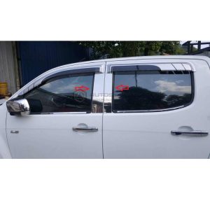 Isuzu D-Max Door Pillar Chrome 2018-2019