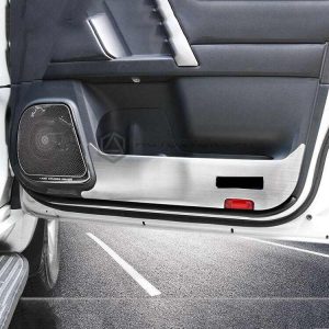 Toyota Land Cruiser FJ200 Anti Kick Door Protection Cover Chrome 2015-2019