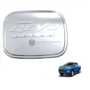 Toyota Hilux Revo Fuel Hood Cover Chrome V2 2016-2019