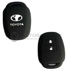 Toyota Vitz PVC Key Cover Black 2016