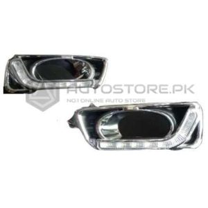 Honda City DRL Fog Lamps Cover 2015-2019