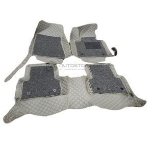 Kia Sportage 9D Floor Mats White Grey With Grey Grass 2019-2021