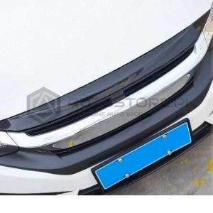 Honda Civic Bonnet Carbon Fiber Trim 2016-2021