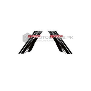 Toyota Hilux Rocco Graphics Vinyl Decal Car Styling Trunk Decor Black and Red Sticker