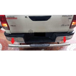 Toyota Hilux Revo Rear Steel Bull Bar 2016-2020