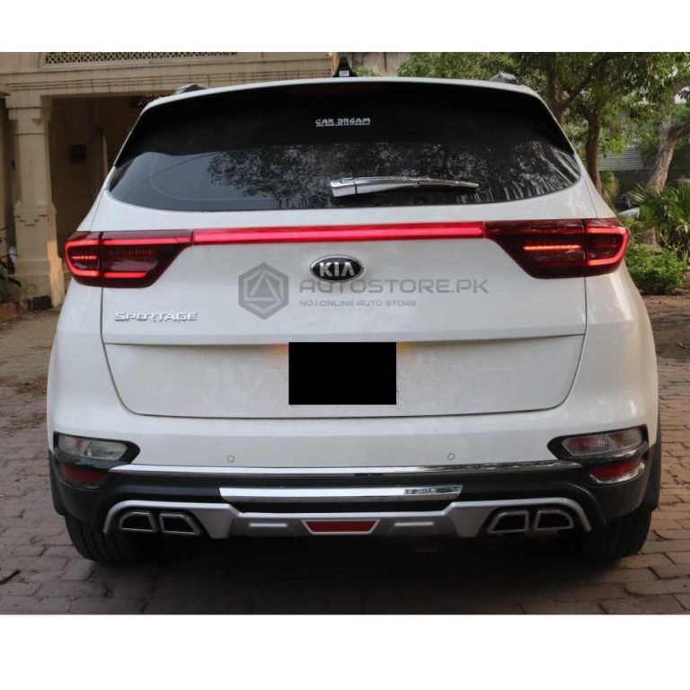 Kia Sportage Front and Rear Bumper Guard 2019 Autostore.pk