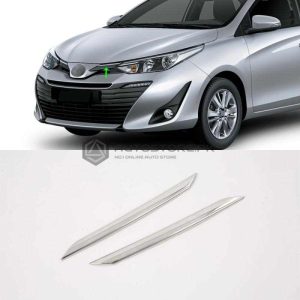 Toyota Yaris Ativ Front Grill Chrome Trims 2020-2023
