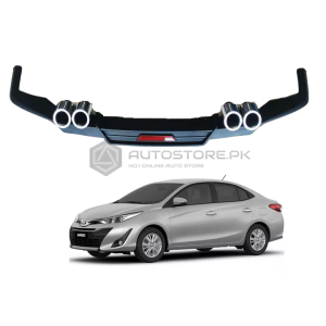 Toyota Yaris 4 Exhaust Diffuser Lip 2020-2023