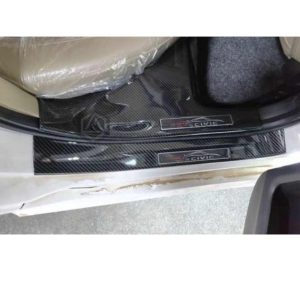 Honda Civic Sill Plates Trim Carbon Fiber 2016-2021