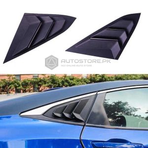 Honda Civic Quarter Window Louvers 2016-2021