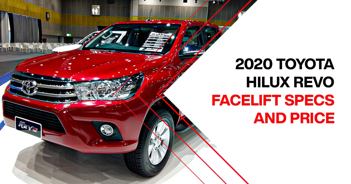 2020 Toyota Hilux Revo Facelift Specs And Price