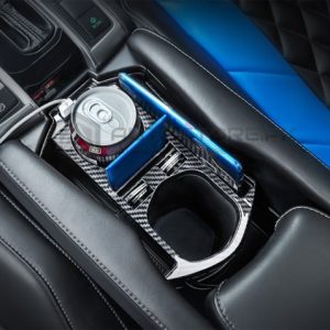 Honda Civic FC Console USB Storage Box Carbon Fiber 2016-2021
