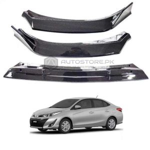 Toyota Yaris Front Bumper Splitter Carbon Fiber 2020-2023