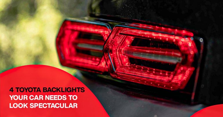 4 Toyota backlights your car needs to look spectacular