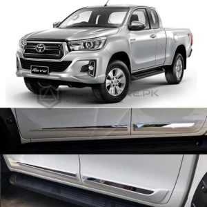 Toyota Hilux Revo Door Lower Chrome Moulding 2016-2019