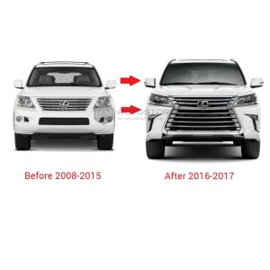 Lexus LX570 Conversion with Modellista Body Kit From 2008 To 2018