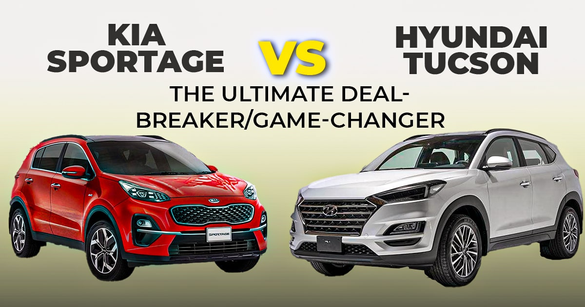 Hyundai Tucson vs Kia Sportage: The Ultimate Deal-Breaker/Game-Changer