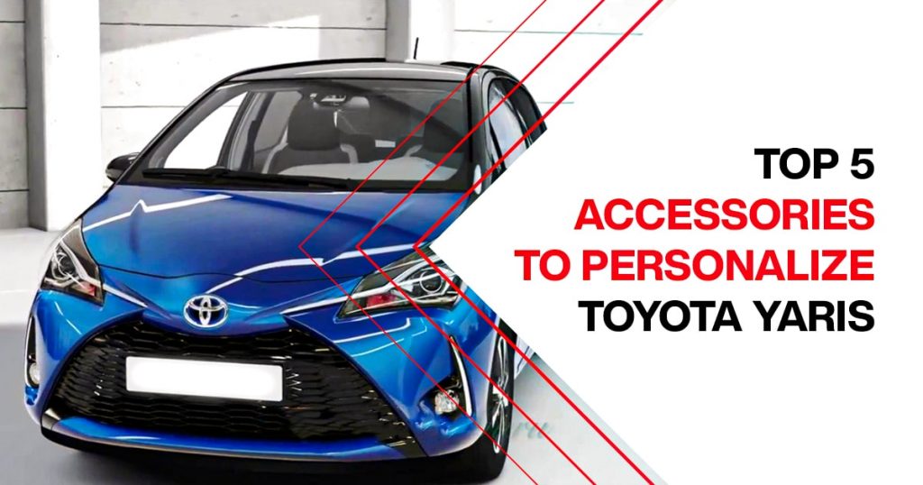 toyota-yaris modify with car accessories