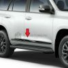 Toyota Prado FJ150 Door Moulding Black 2016-2021 thumbnail 1