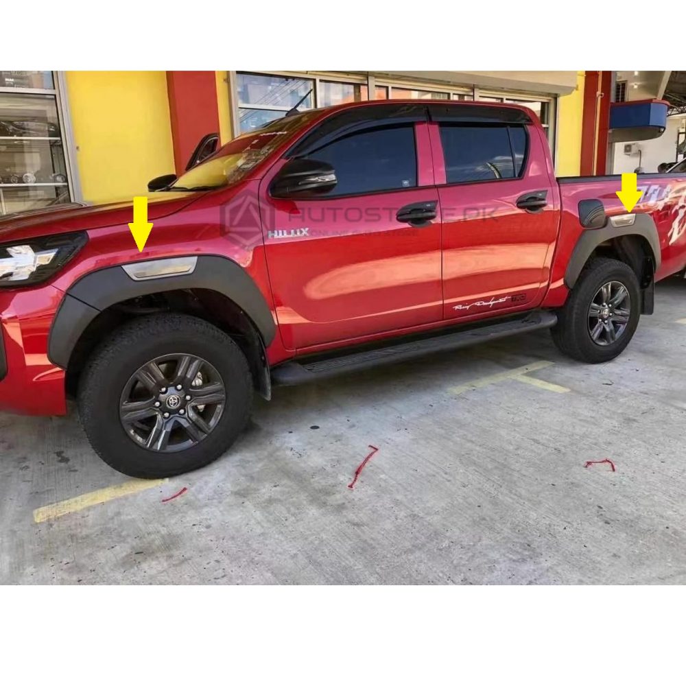 Toyota Hilux Revo OEM Style Fender Flares 20162023 Autostore.pk