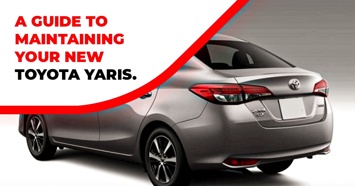 maintain your new toyota yaris car care