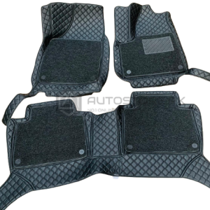 MG HS 9D Floor Mats Black Stitch with Black Grass 2020-2021
